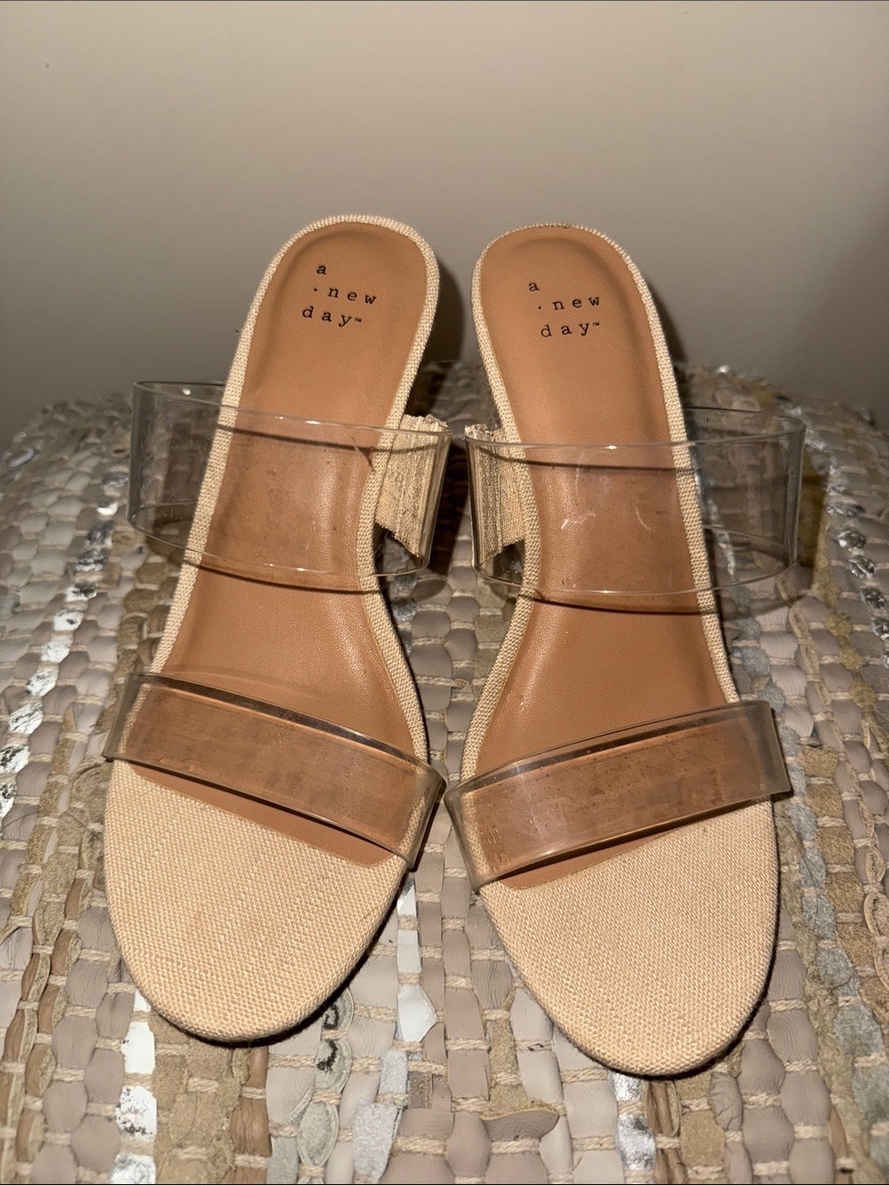 A New Day Clear Strap Espadrille